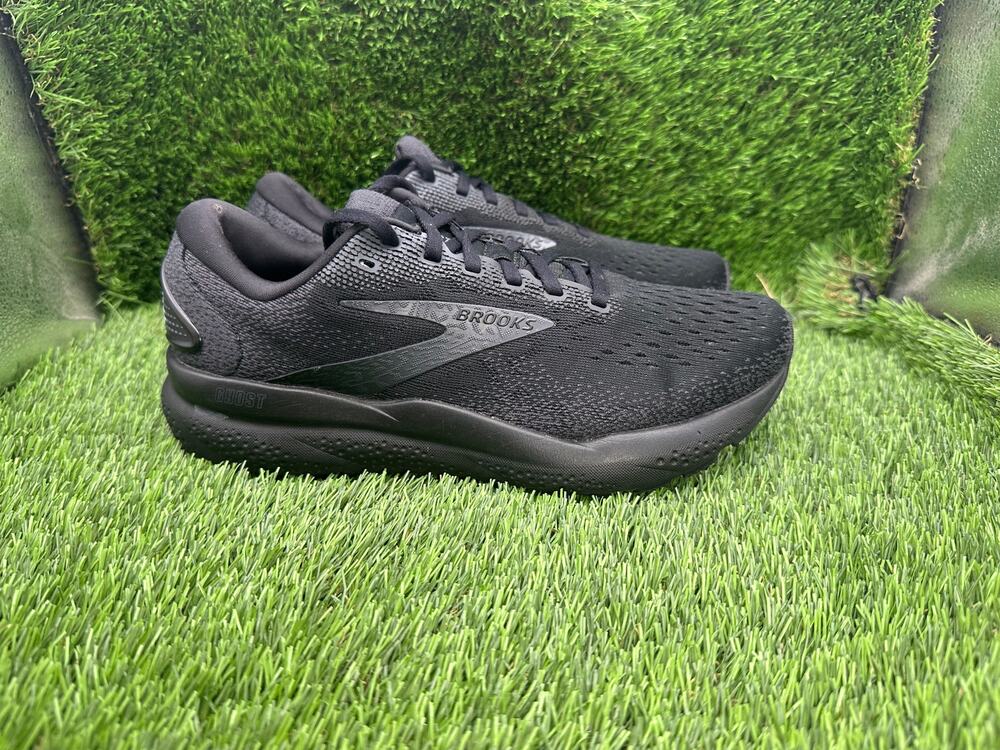 Brooks Ghost 16 1204071D020 Athletic Sneaker Women's 7.5 Black Mesh Road Running